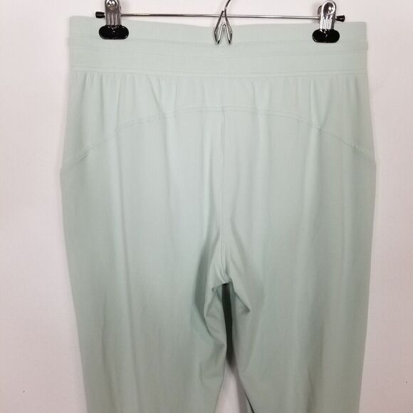 Lululemon Women Ready To Rulu Jogger Pants Sz 10 Green High Rise Pockets - Picture 4 of 5